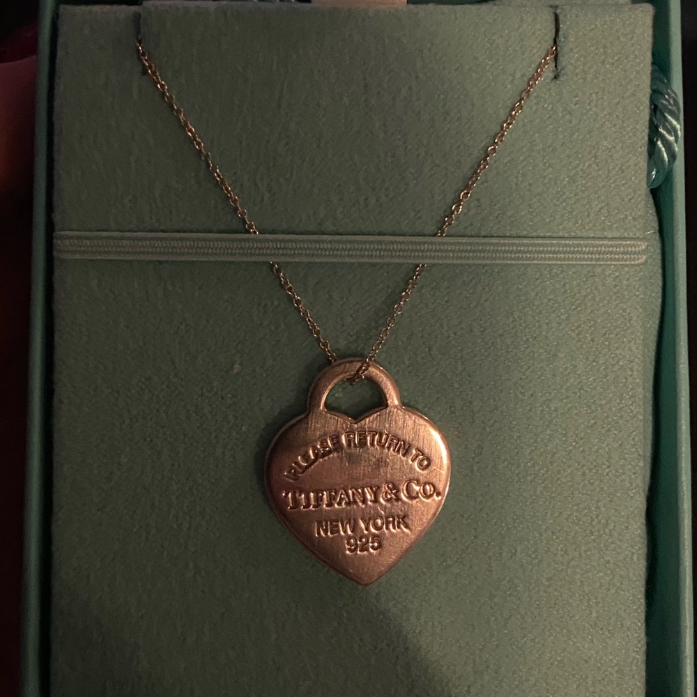 Tiffany's Medium Heart Necklace
